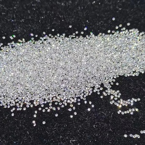 D E Color VVS Lab Grown Diamond 0.8/0.9/1mm Round Cut Loose Diamond CVD HPHT IGI Certified Melee Diamond Prix d'usine en gros - Product Image 4