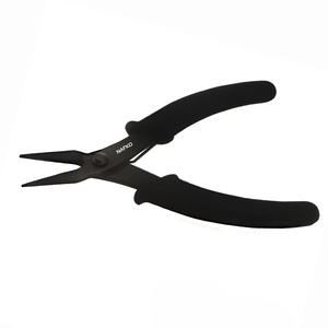 Jewelry <b>Bench</b> Tools Stainless Steel Chain Nose Plier 130mm <b>Plastic</b> Spring Handles Crafting Circlip Cutting Crimping Fishing Tool - Product Image 1