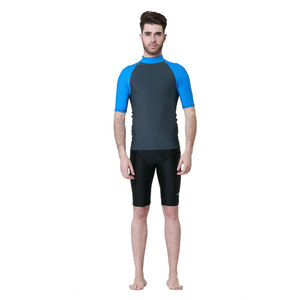 <b>BJJ</b> MMA <b>Rashguard</b> Men's Half Sleeve Compression UPF50+ Waterproof Eco-Friendly 220g Spandex Anti-Rip No-Gi Grappling Adults - Product Image 4