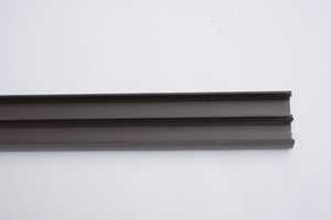 Profilé en PVC rigide en forme de E pour garde-corps en verre, bordure de meuble, bande de fixation en plastique pour verre, rail de support coulissant pour armoire - Product Image 4