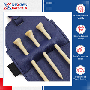 Latest Stock Arrival Excellent Quality Modern Style PU Leather Golf Tees Holder <b>Belt</b> from Indian Origin at Wholesale Rates - Product Image 2