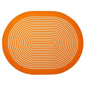 NOUVEAU DESIGN Napperon en MDF laqué à motifs abstraits et lignes de labyrinthe pour la mise en scène de tables à manger contemporaines OEM ODM Vente en gros - Product Image 1