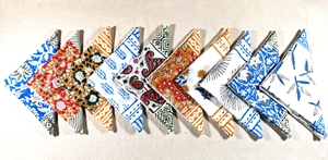 Bandana en coton fait main, imprimé au bloc, foulard à motif indien, écharpe de cou, fournisseur en gros, qualité export - Product Image 3