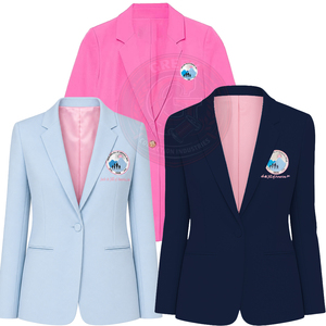 Blazer Jack and Jill para Mujer, Chaqueta Entallada, Elegante, Formal, para Oficina, Corte Estructurado, Estilo Profesional - Product Image 5