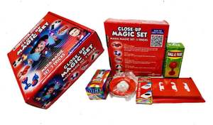 <b>Magic</b> Set <b>Box</b> 5 Items Kids <b>Magic</b> Toy Set Egg to Hen Ball & VASE Card Vanish Frame Coin Gone CASE & DICE AUTOMIZER - Product Image 2