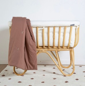 Cuna de madera para bebé, cunas de caña natural, cuna de ratán de gran venta, moisés al por mayor para bebés - Product Image 4