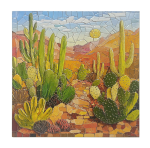 Nuevo Diseño Moderno, Arte Mural UV Multifuncional con Patrón Natural Cuadrado, Decoración para Colgar en la Pared, Tamaño y Forma Personalizables - Product Image 4