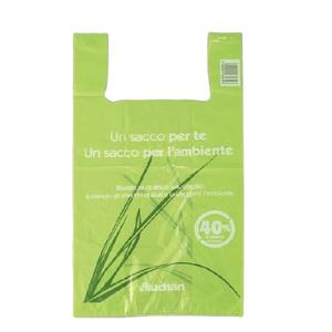 Sac à provisions Oxo en plastique biodégradable écologique personnalisé de marque Oxo porte-t-shirt écologique pour l'emballage des supermarchés - Product Image 2