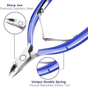 Juego de Herramientas de Manicura y Pedicura de Lujo para Bebés, Cortaúñas, Empujador de Cutículas, Tijeras, Cortaúñas de Acero Inoxidable 3 en 1 - Product Image 3