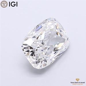 เพชร CVD ทรงคุชชั่น น้ำหนัก 3.50 กะรัต ความสะอาดระดับ VS1 สี E ได้รับการรับรองจาก IGI เหมาะสำหรับแหวนระดับไฮเอนด์ - Product Image 5