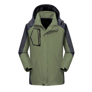 New Custom Printed High-Visibility Reflective Canvas Rain <b>Jacket</b> Company Logo <b>Mandarin</b> <b>Collar</b> Front Zipper Closure Waterproof - Product Image 1
