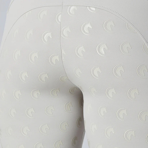 Leggings de equitación para mujer en oferta, ropa ecuestre hecha a medida, pantalones de montar con asiento completo de spandex, pantalones de carreras Jodhpur con laterales elásticos. - Product Image 6