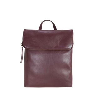 กระเป๋าเป้สะพายหลังขนาดเล็กหนังวัวมีฝาปิดทำด้วยมือเนื้อนิ่มและอ่อนนุ่มลายธรรมชาติทำด้วยมือคุณภาพสูงสไตล์วินเทจผู้จัดจำหน่ายชั้นนำของอินเดีย - Product Image 5