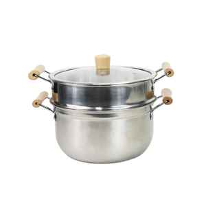 Olla de aluminio antiadherente con tapa de vidrio, compatible con inducción, olla para sopa de gran capacidad, utensilios de cocina. - Product Image 3