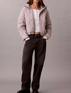 <b>Women</b> Stand Collar <b>Bomber</b> <b>Jacket</b> <b>Lightweight</b> Zip Up Fashion Outerwear With Ribbed Sleeves Soft Fabric And Side Pockets - Product Image 2