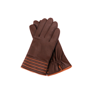 Guantes de cuero con agarre avanzado, con estructura de palma reforzada y acabado de cuero liso para un manejo seguro - Product Image 6