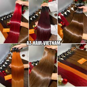 Paquetes de Cabello Humano Liso Natural al por Mayor, Cabello Virgen Remy de Color Natural Negro Vietnamita, 100% de Alta Calidad con Cutículas Alineadas - Product Image 2