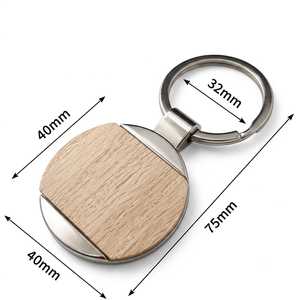 Llavero Personalizado de Acero Inoxidable, Anillo Metálico para Llaves con Logotipo Grabado, Regalo Promocional Ecológico, Colgante Portátil para Bodas y Navidad - Product Image 3