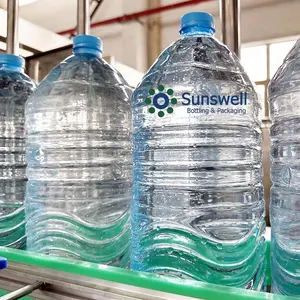 3L/5L/8L/10L botella de plástico para mascotas beber agua pura refresco bebida automática soplado lavado llenado máquina tapadora