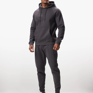 Wholesale Custom Athletic Tracksuit French Terry Custom Mens Tracksuit Set OEM Factory for Brand Buyers - Product Image 2