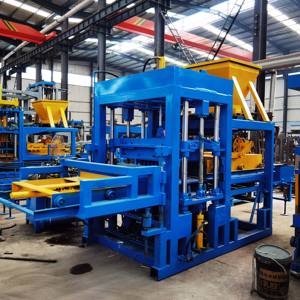 Fabricant de machine de fabrication de blocs Machine de fabrication de briques entièrement automatique intelligente 4-15 - Product Image 1