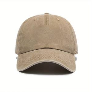 Gorras de Béisbol Casuales Unisex Estructuradas de Lona 100% Algodón de 6 Paneles de Alta Calidad Personalizadas al por Mayor - Product Image 4