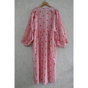 Vestido Casual de Verano para Mujer, Estilo Boho, Cintura Natural, Estampado a Mano, de Algodón Lavable, Ecológico y Transpirable - Product Image 5