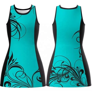 Conjunto de Camiseta de Netball sin Mangas para Mujer, Transpirable, de Secado Rápido, 100% Poliéster, Uniforme Deportivo con Estampado Digital, Venta al Por Mayor - Product Image 5