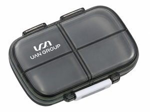 Pastillero con 7 Compartimentos, Portátil, Ideal para Viajes, Libre de BPA, Estuche de Plástico para Almacenamiento Diario de Medicamentos - Product Image 1