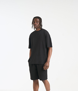 Shorts en coton 100% personnalisés en gros avec logo pour hommes, shorts de sport pour hommes - Product Image 2