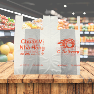 Bolsas de Compras de Plástico con Logotipo Personalizado OEM, Bolsas de Embalaje Desechables de HDPE/PE, Resistentes a Desgarros, Precio de Fábrica - Product Image 1