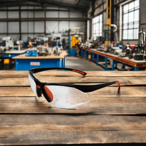 ANSI Z87.1 y CE EN166 Lente de policarbonato estándar y montura de nailon Gafas DE SEGURIDAD Protección ocular óptima - Product Image 2