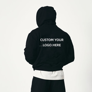 Sweat à capuche à manches longues FleeceTerry pour hommes pour les sports d'hiver - Product Image 2