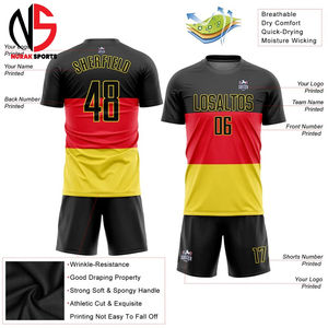 Uniforme de Fútbol de Secado Rápido, Diseño OEM, Nuevo Estilo, Uniforme Deportivo de Alta Calidad para Clubes y Equipos, Camiseta de Fútbol con Logotipo Personalizado 2026 - Product Image 3