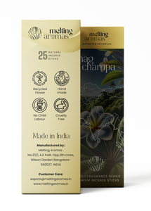 MELTING AROMAS MBUP005 Incienso de bambú aromático en varillas - Orgánico y Ecológico - Product Image 3