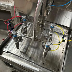 New 4 Nozzle Fully Automatic Android Controlled Gas/Electric 50kg/h Jalebi Making Frying <b>Machine</b> 304 Stainless Steel - Product Image 4