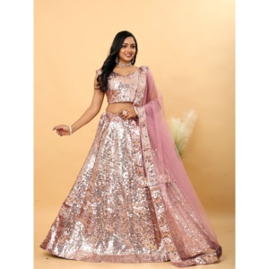 Hermoso Lehenga Choli con Elegante Dupatta para Fiestas, Artículos Elegantes para Fiestas - Product Image 1