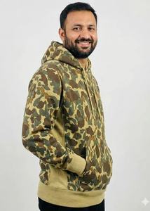 Sweat-shirt à capuche pour homme, design personnalisé, polyester et coton, pull chaud en polaire, streetwear décontracté d'hiver, impression de logo - Product Image 4