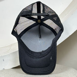 Gorras Trucker Personalizadas de Cuero Vacuno, Visera de Cuero Hecha a Mano, Parte Trasera de Malla, Ajustables, Estilo Occidental para Hombres y Mujeres, Moda para Exteriores - Product Image 6