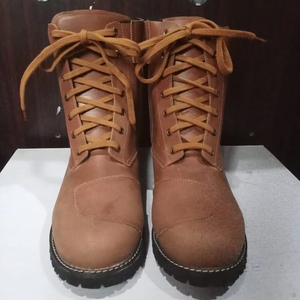 Zapatos de Cuero Marrón con Cordones, Zapatos de Cuero Originales, Mejores Zapatos para Caminar, Botas de Caza - Product Image 1