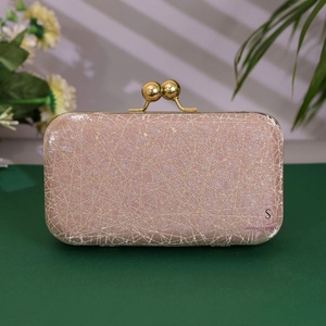 Magnifique pochette marron tendance à bandoulière croisée pour femme, sac de soirée avec chaîne amovible, sac à main pour femme - Product Image 4