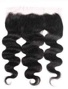 ผมแท้จากอินเดียแบบ HD Lace Frontal Closure  ลอนหลวม ลอนลึก ลอนคลื่นน้ำ  ความหนาแน่น 130%  ปมฟอกสี  แสกกลาง - Product Image 1