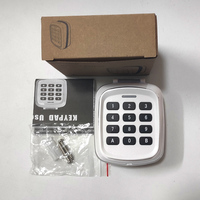 Télécommande de porte de garage à clavier sans fil 4 en 1 280-868MHz Télécommande multifréquence pour portail Émetteur d'ouverture de porte de garage