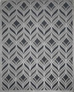 Tapis d'appoint noué à la main en laine et viscose lisses, couleur sumac |   Motif géométrique |   Écologique |   Pile moyen |   Sol tissé doux et moelleux - Product Image 6