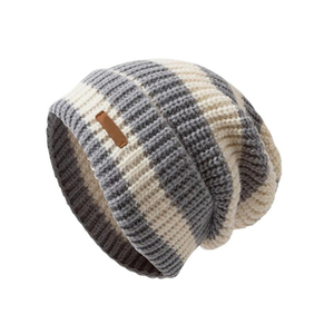 Gorros de Lana Personalizados Unisex en Blanco y Negro, Material Acrílico, Bordado 3D, para Uso Diario, Playa, Fiestas, Plegables - Product Image 2