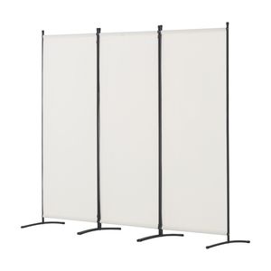 Divisorio in Tessuto a 3 Pannelli, Schermo Pieghevole per Privacy, Decorazione Artistica per Ufficio/Camera da Letto/Sala da Pranzo, Elegante Separatore per la Privacy - Product Image 1