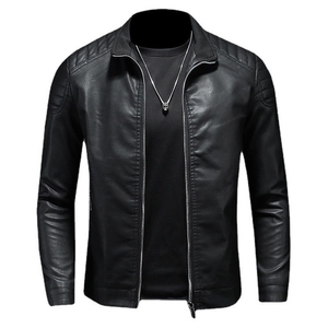 Best Quality Leather Winter <b>Jacket</b> Men Real Sheepskin Brown Zipper Breathable <b>Biker</b> <b>Jacket</b> From Pakistan Custom Hood <b>Jacket</b> - Product Image 4