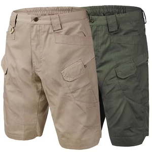 Shorts cargo en gros au design moderne, coupe décontractée, pour la mode quotidienne des hommes, avec grande poche utilitaire - Product Image 5