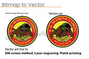 Low-Cost RV1 Brand Raster to Vector Conversion <b>Service</b> for T-Shirt Screen <b>Printing</b> & Graphic <b>Packaging</b> Design Gujarat - Product Image 3