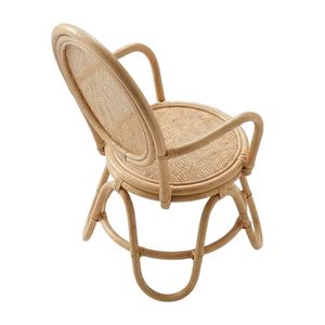 Rattan Kids Flower <b>Chair</b> Nursery Room Factory Price High Quality Wholesale <b>Cheap</b> Hot Sale New Trendy Best Seat Furniture - Product Image 1